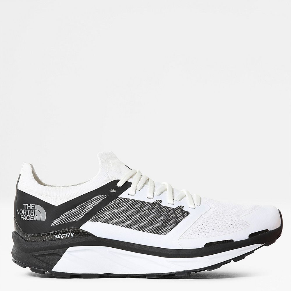 The North Face Trail Running Shoes Mens Australia - The North Face Flight Series™ Vectiv White / Bla